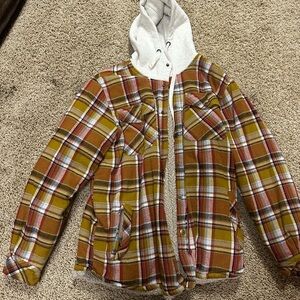 Legendary Whitetails Gray and Brown Sherpa-Lined Jacket